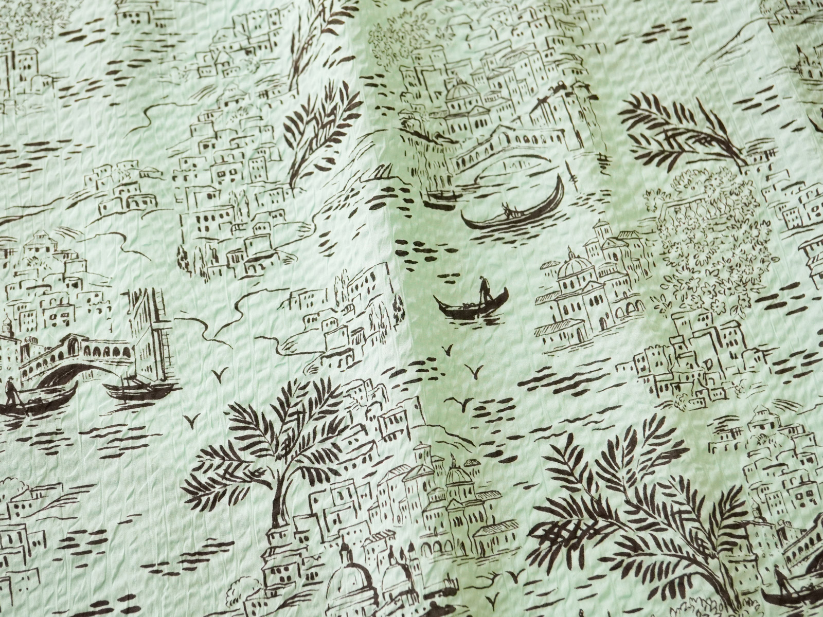 KCP808MW [ D/#K-722 ]綿８０ローンミラクルウェーブプリント