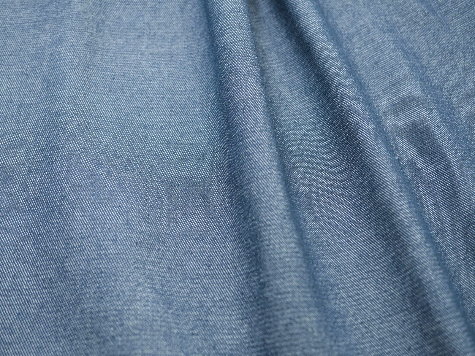 KKC230 Dyed Cotton Recycled Polyester Not Easy to Fade Twill Denim