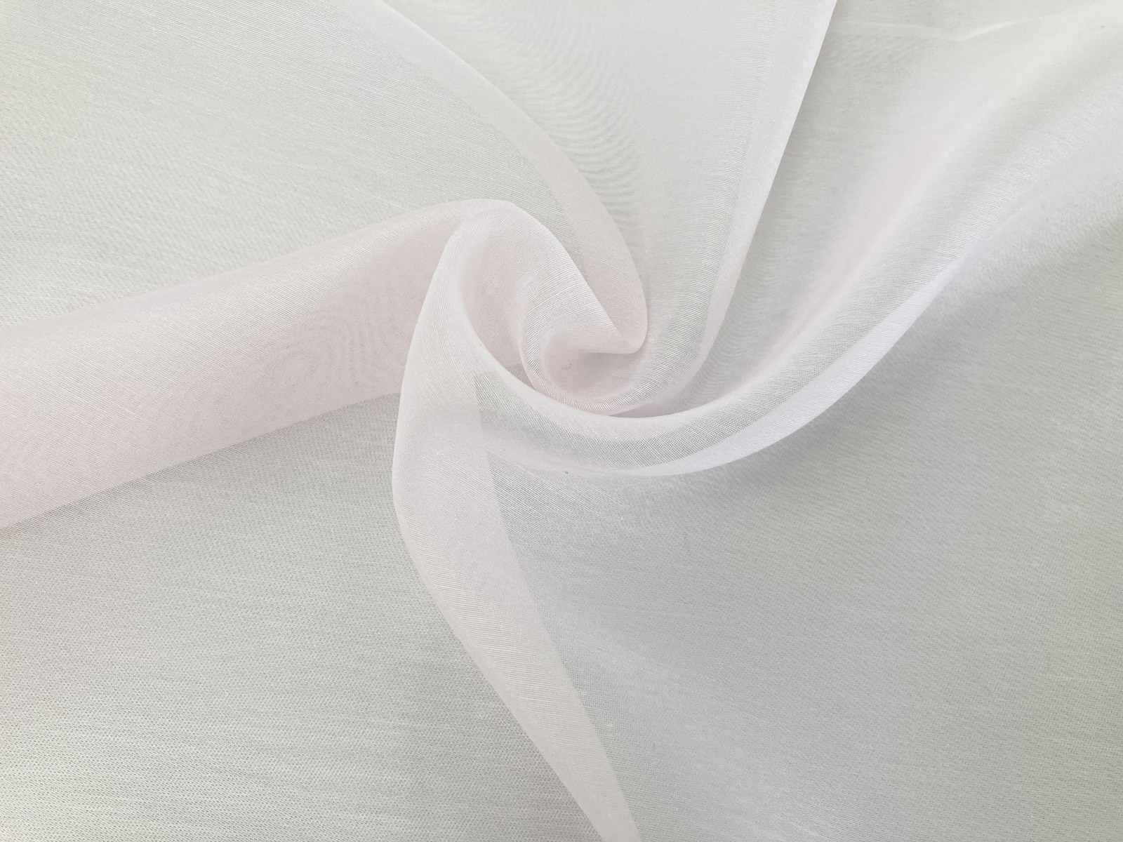 KKF1040-W Dyed Polyester Sheer Spun Twill