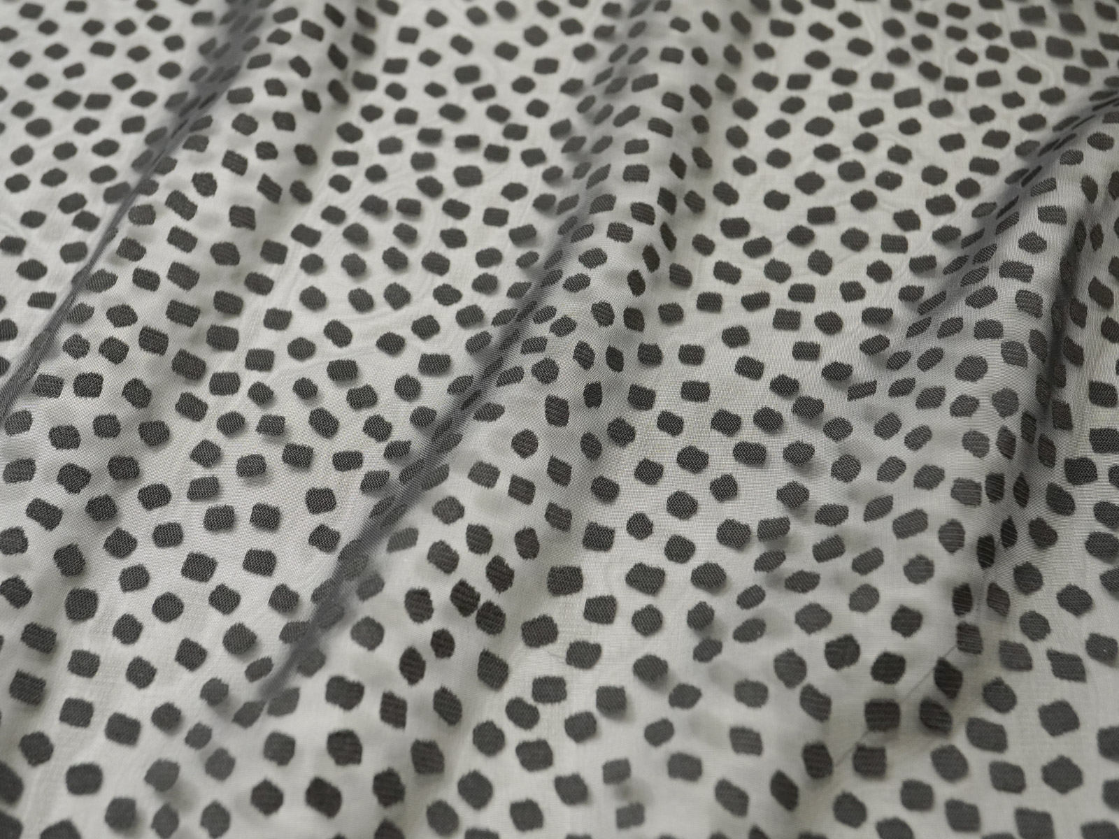 KKOP9117 [ D/#13 ]Burn-out Printed Rayon Polyester Fabric