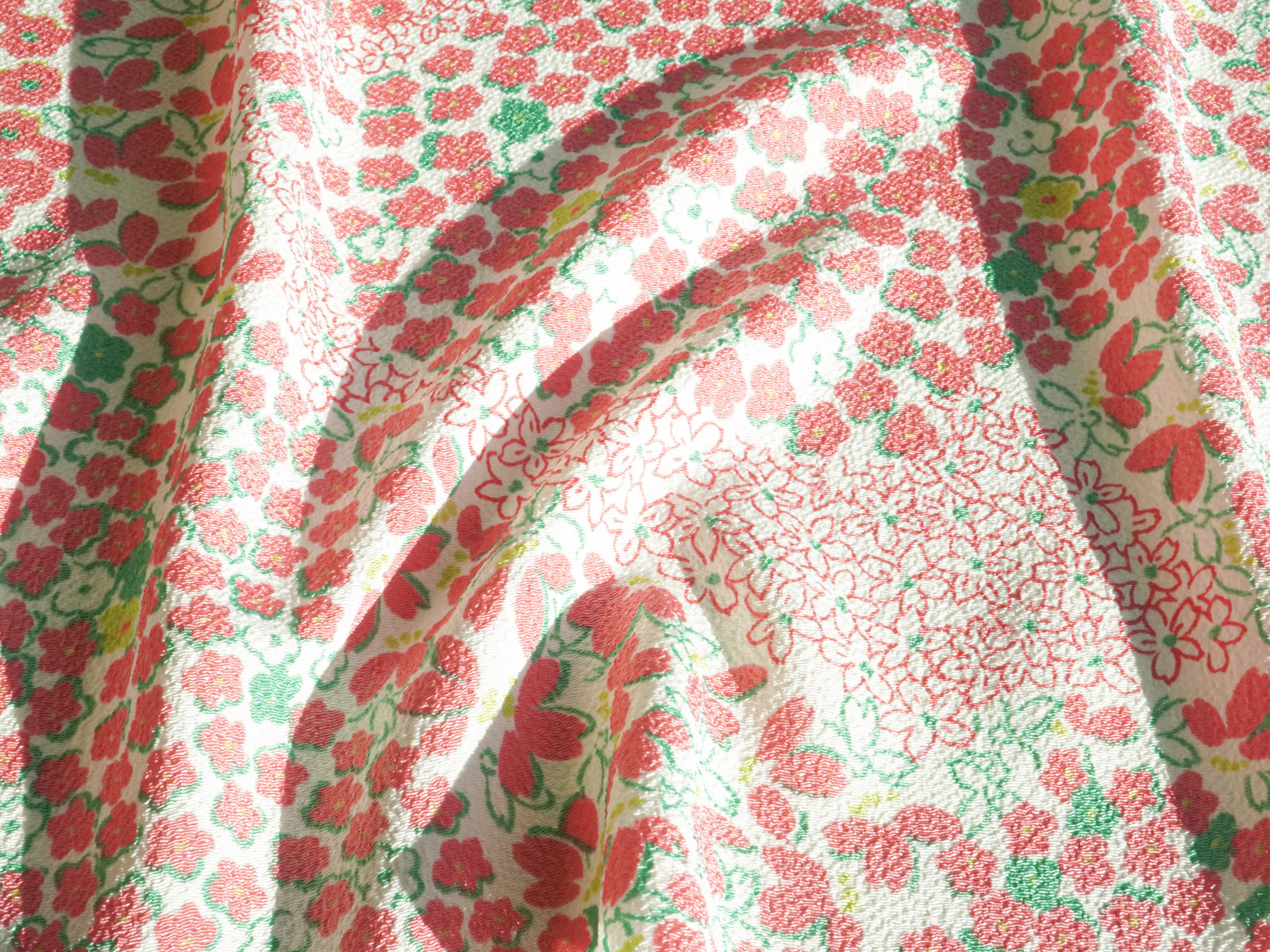 KKP2338 [ D/#B-122 ]二越ちりめん®多色プリント