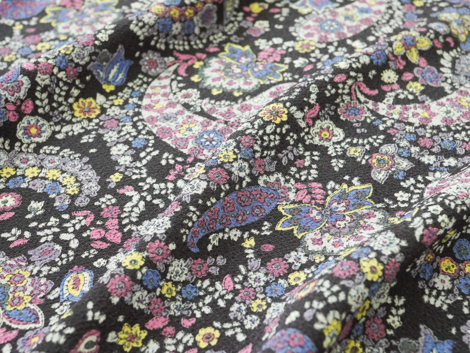 KKP2338 [ D/#B-305 ]Printed Polyester Chirimen