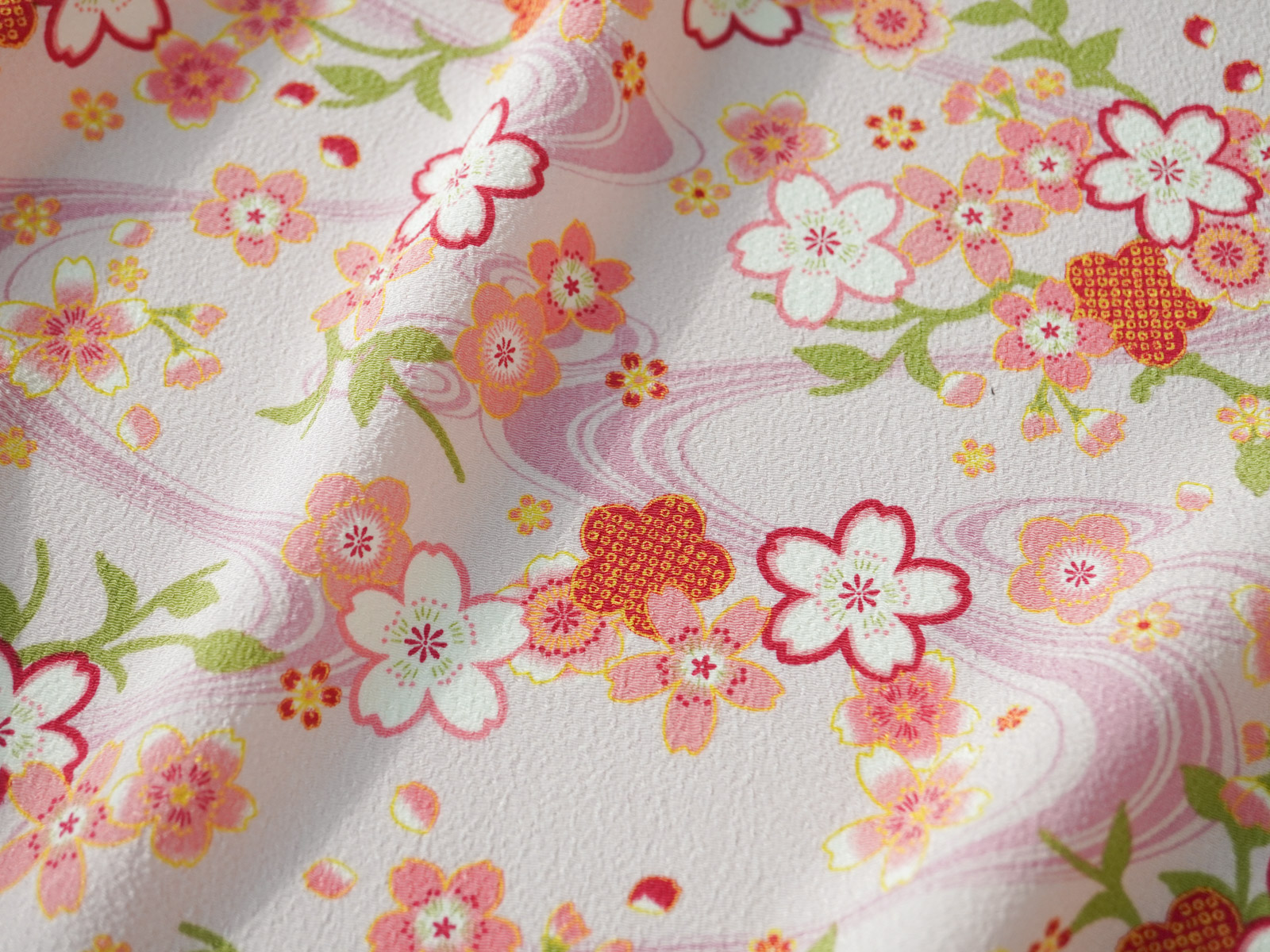 KKP2338 [ D/#HM-116 ]Printed Polyester Chirimen