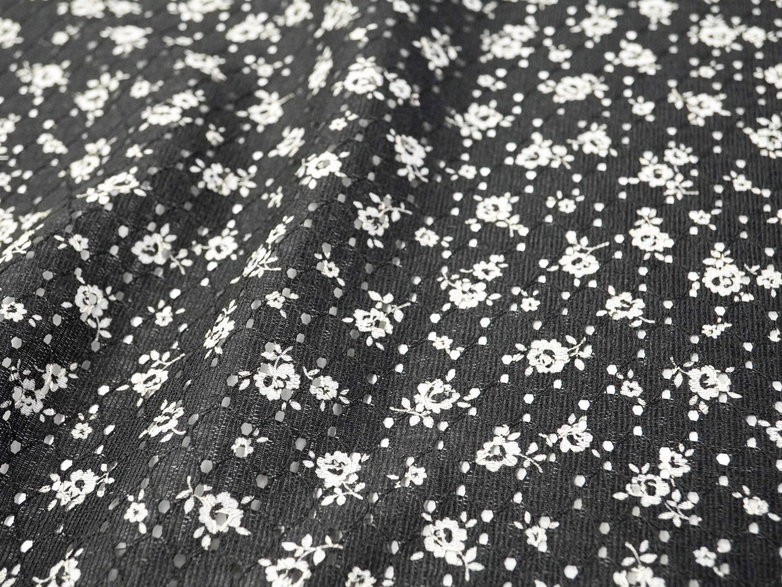 KKP2744CD [ D/#50 ]Printed Polyester Raschel Lace