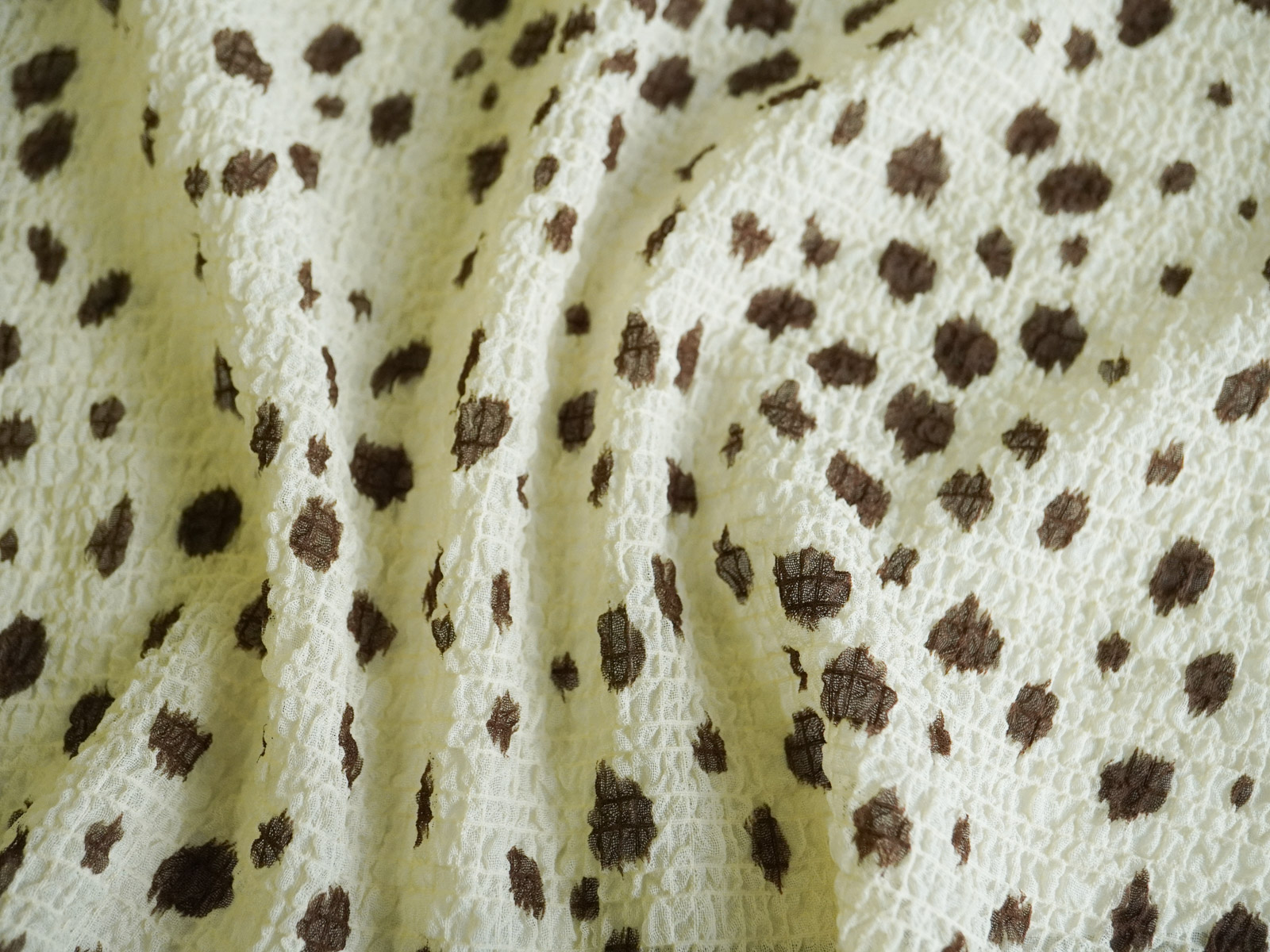 KKP3066 [ D/#66 ]ストレッチシアーサッカー単色プリント