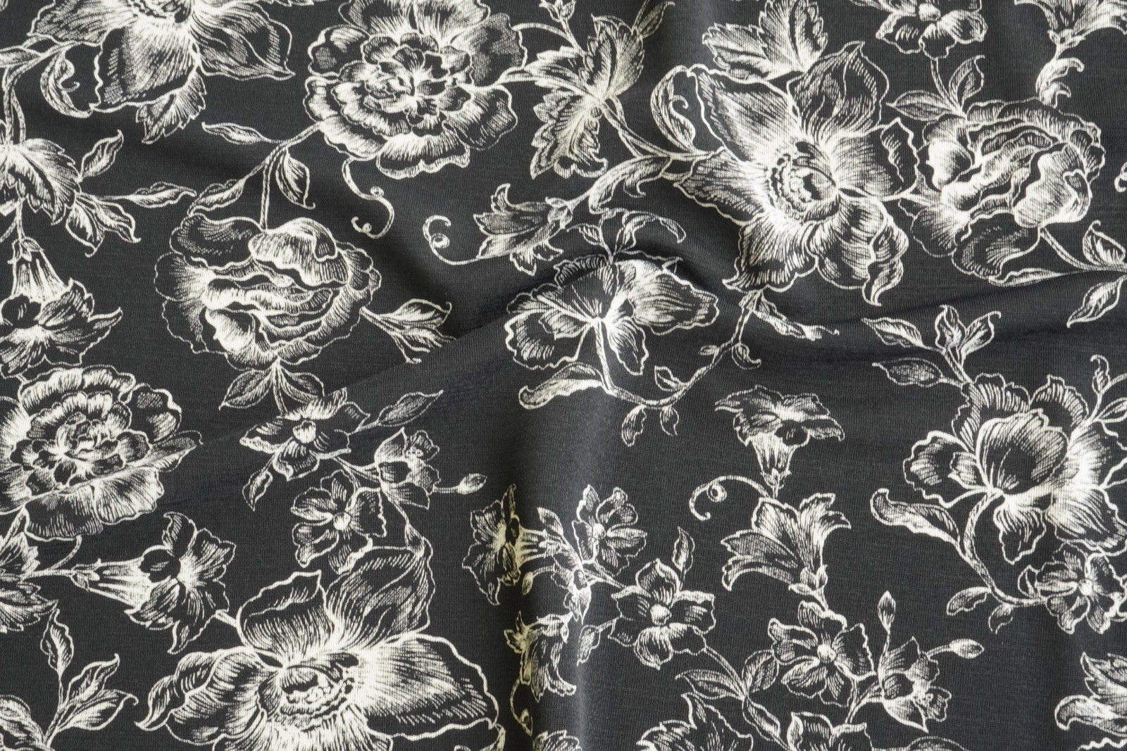 KKP8035 [ D/#90 ]Printed Polyester 100d Sheer Jersey