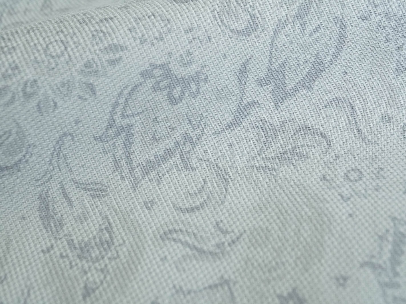 KCP370AW [ D/#K-715 ]Printed Cotton 30 Viyella Washer Finished