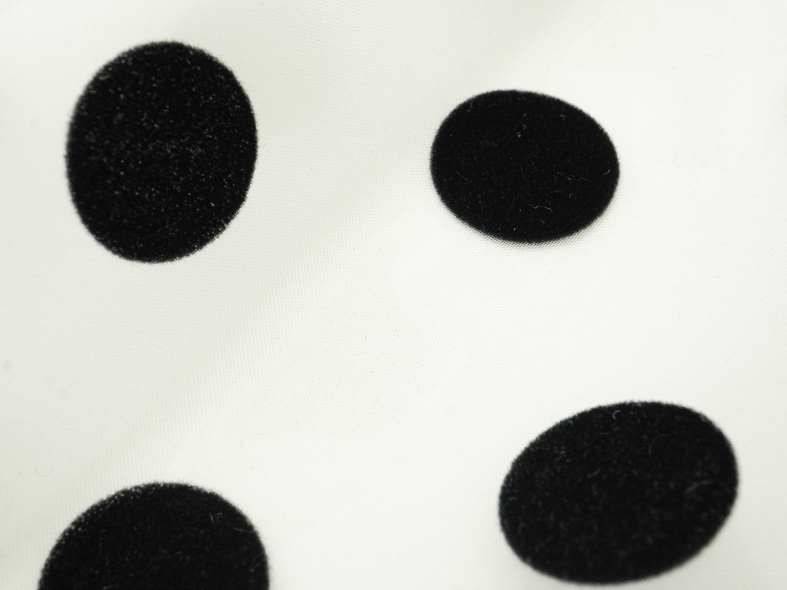 KF4004 [ D/#D2559 ]Flock Printed Polyester Creamy Organza