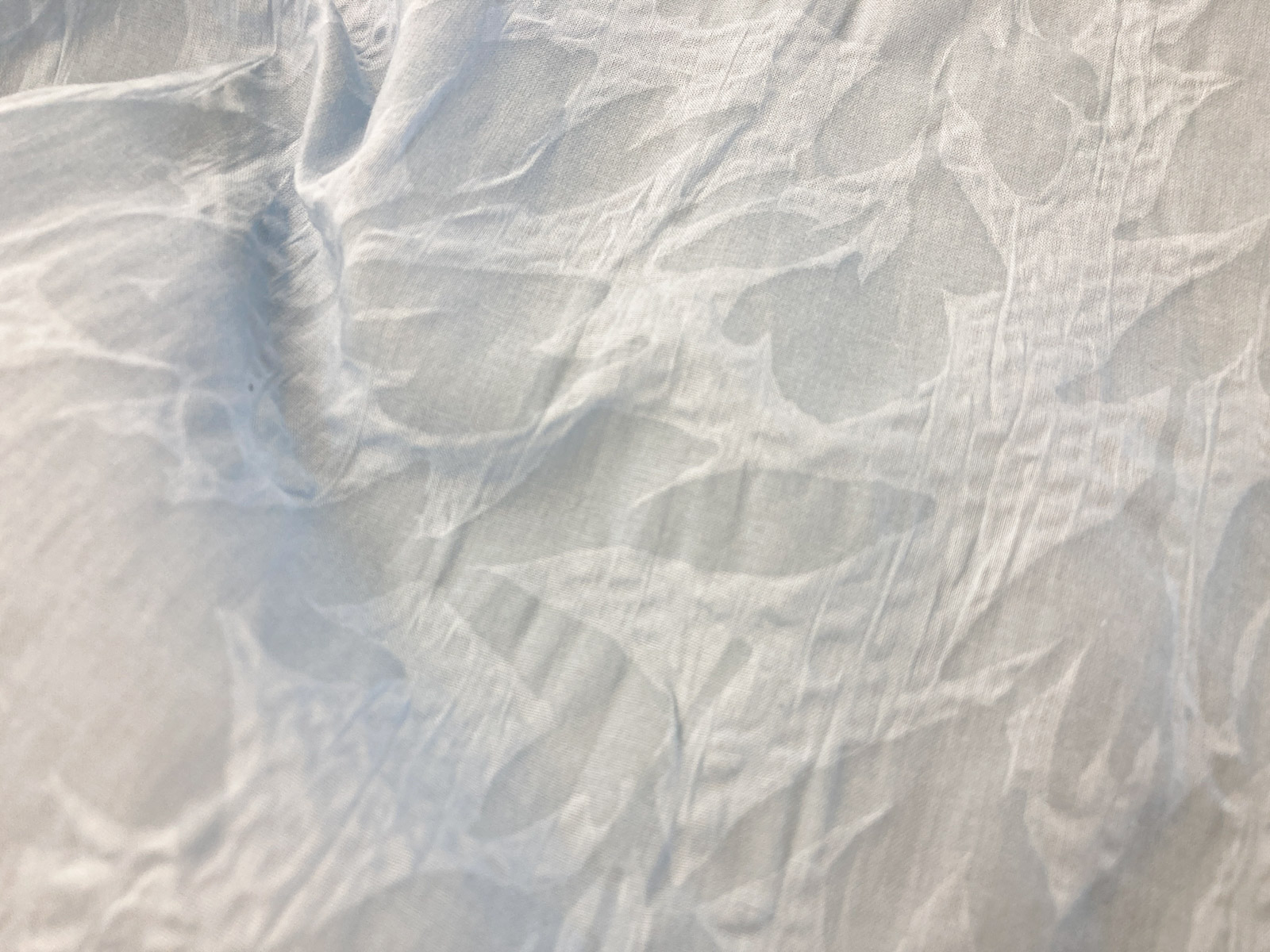KKC858OMW [ D/#1A ]Dyed Cotton 80 Lawn Organza Wrinkle Finish