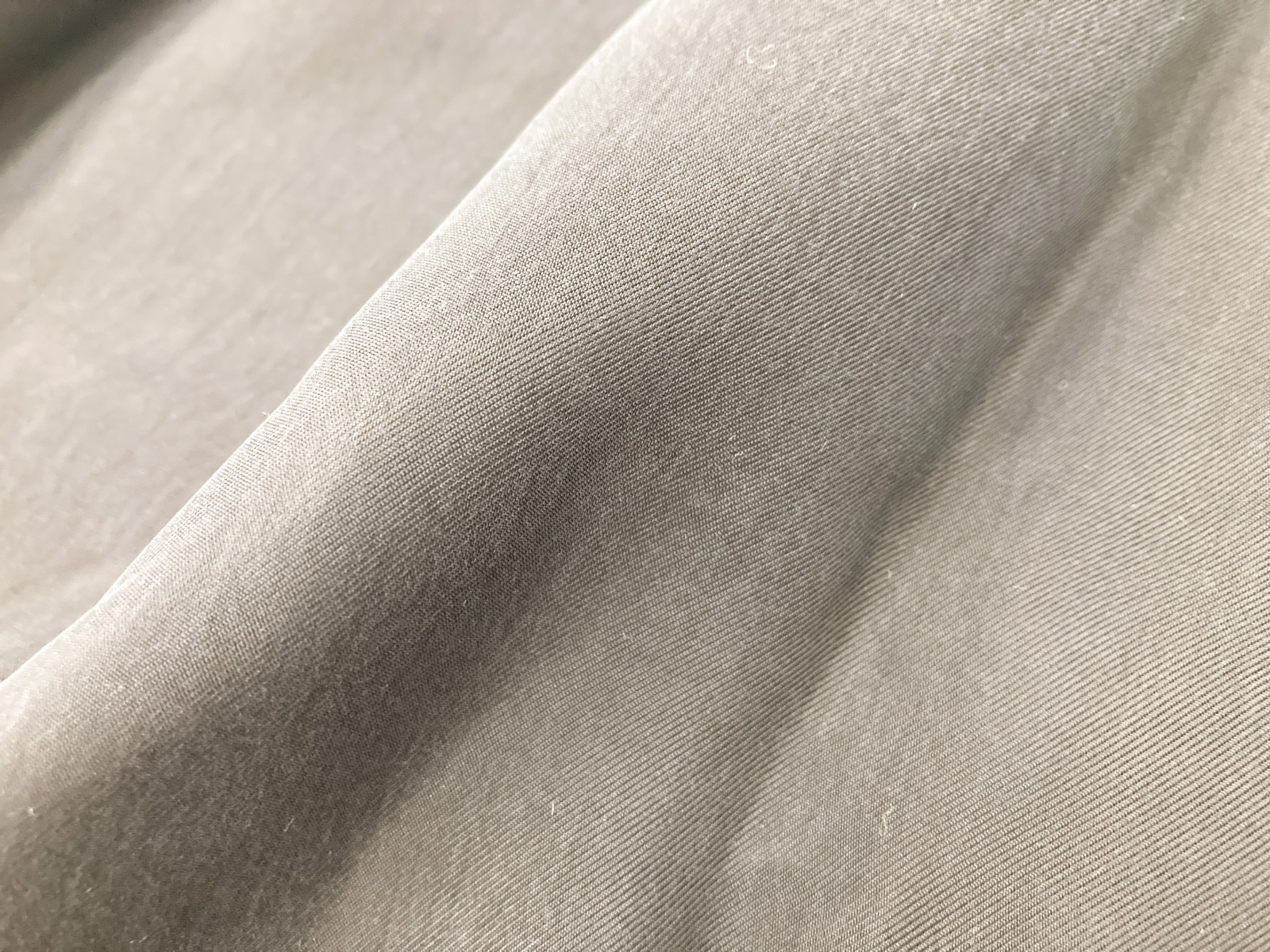 KKF3690-W Dyed Cupro Twill Fibril Finish