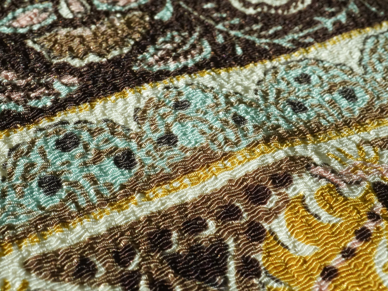 KKP2338 [ D/#B-110 ]Printed Polyester Chirimen