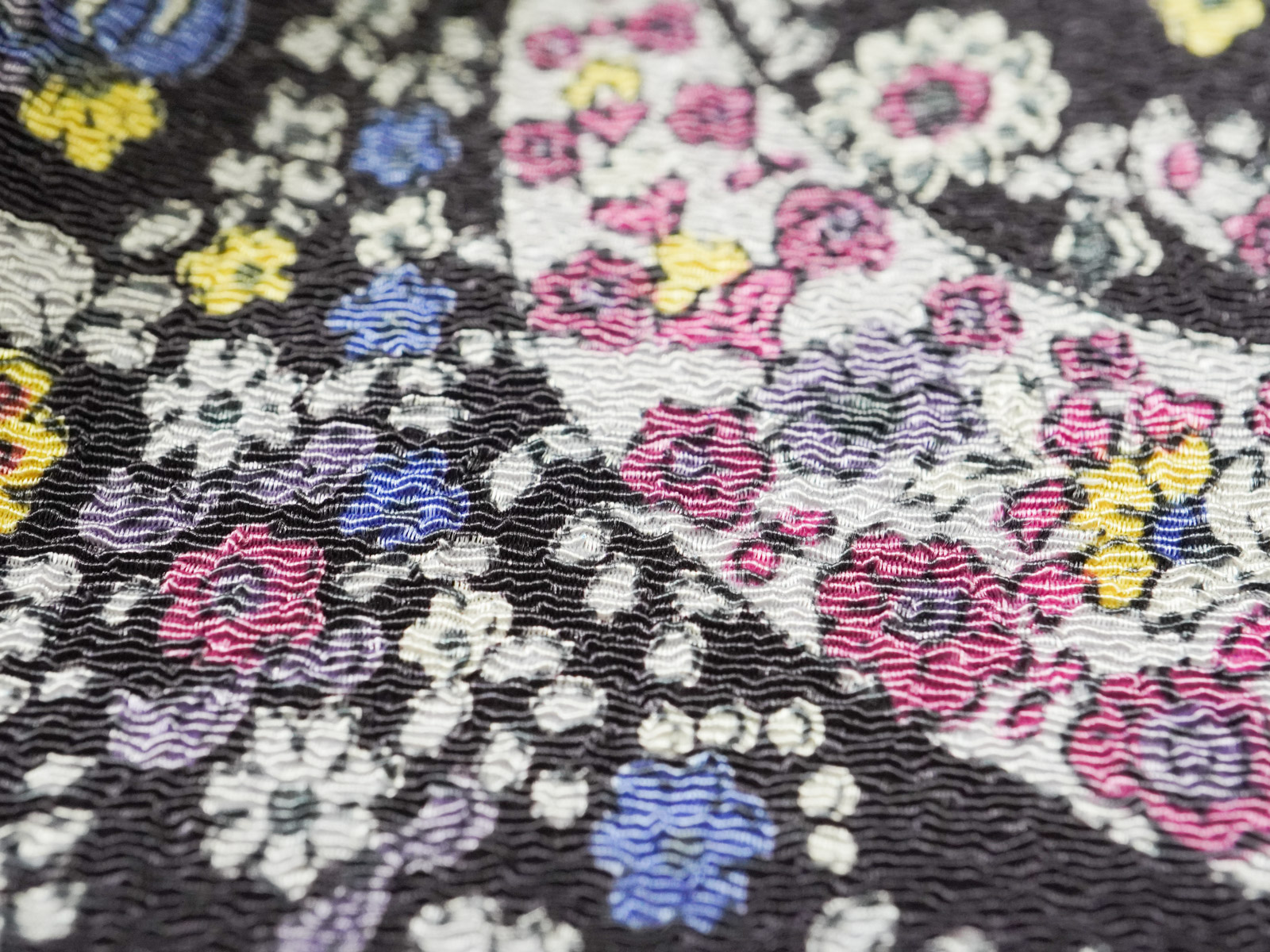 KKP2338 [ D/#B-305 ]Printed Polyester Chirimen