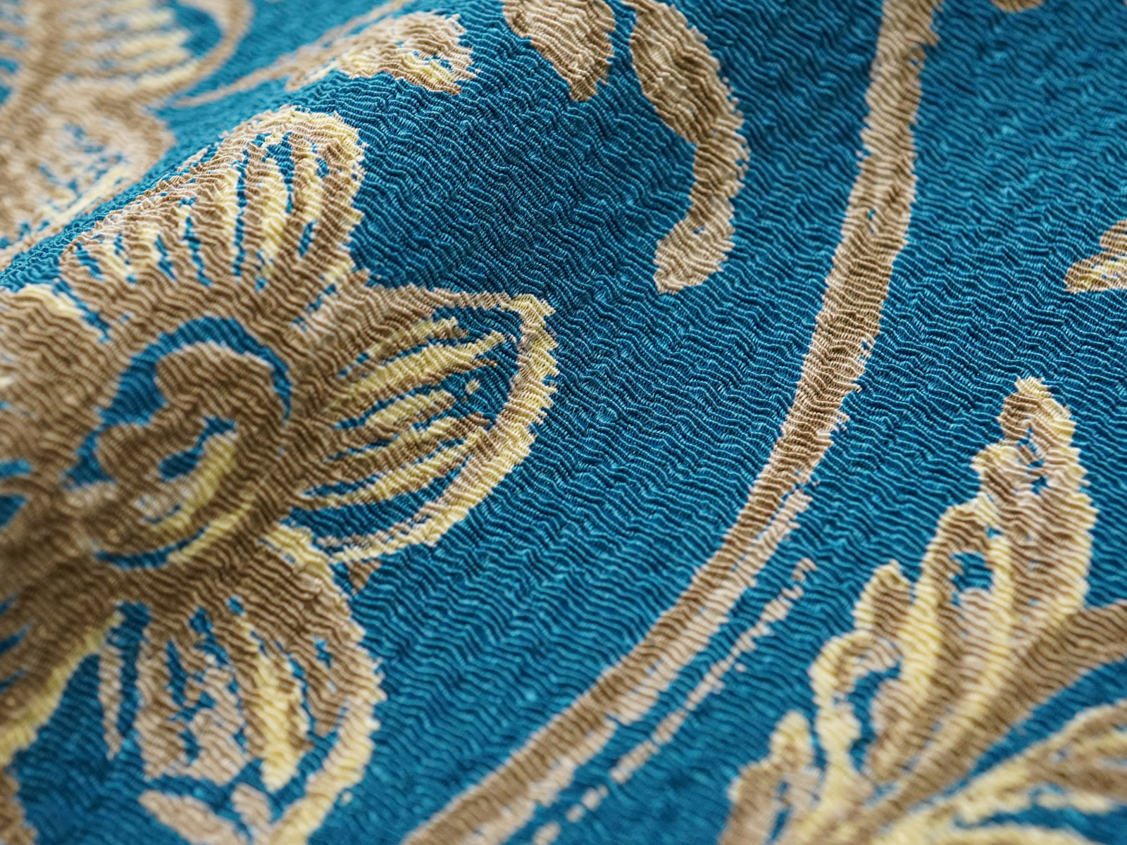 KKP2338 [ D/#B-307 ]Printed Polyester Chirimen