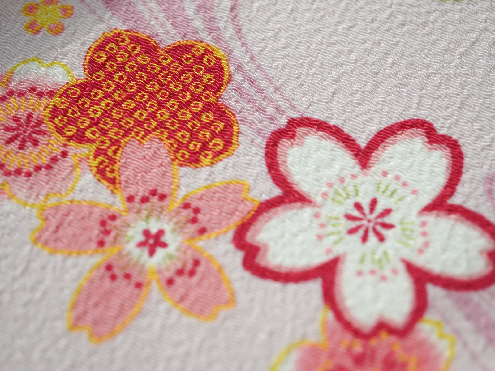 KKP2338 [ D/#HM-116 ]Printed Polyester Chirimen