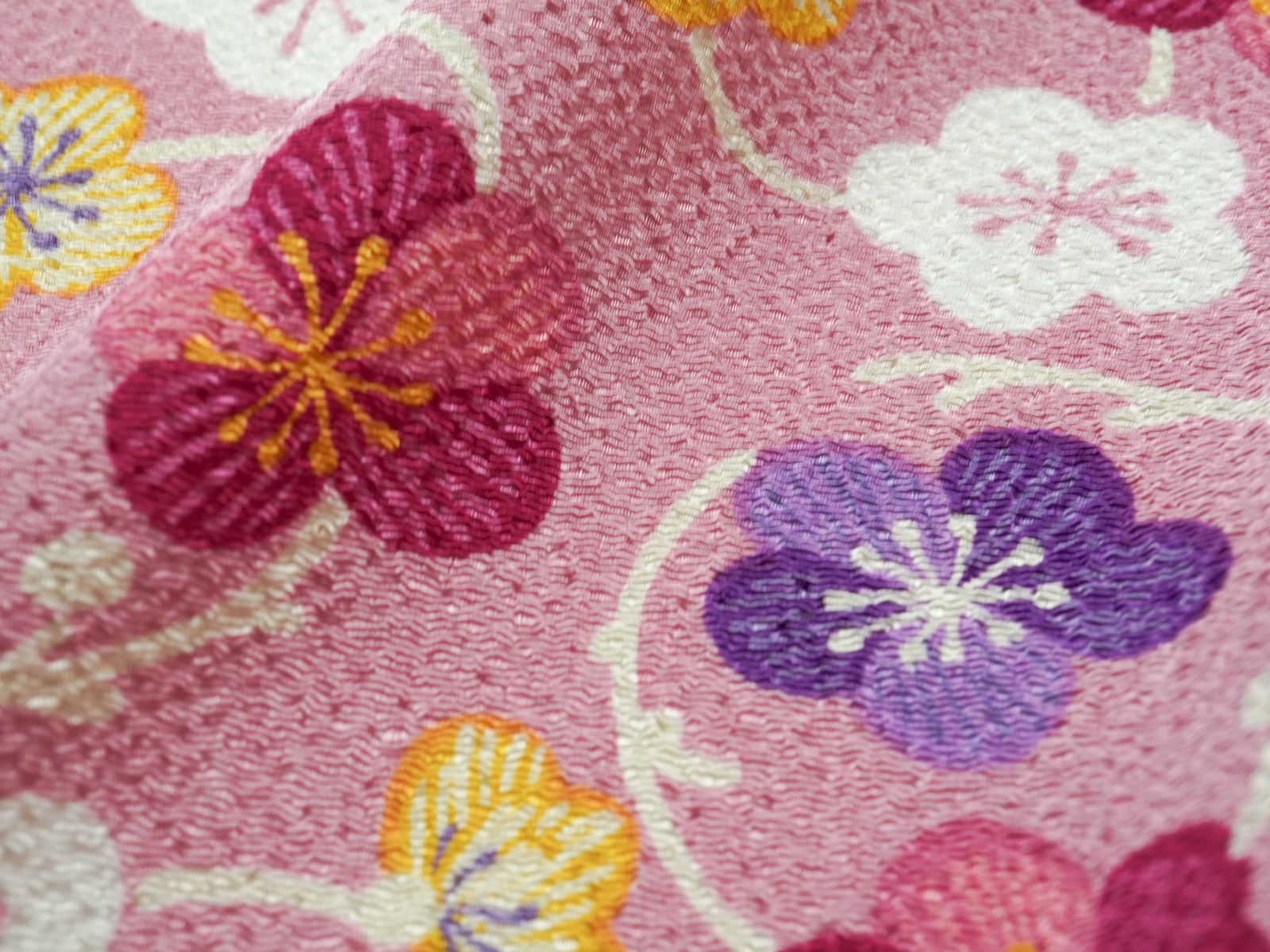 KKP2338 [ D/#HM-121 ]Printed Polyester Chirimen