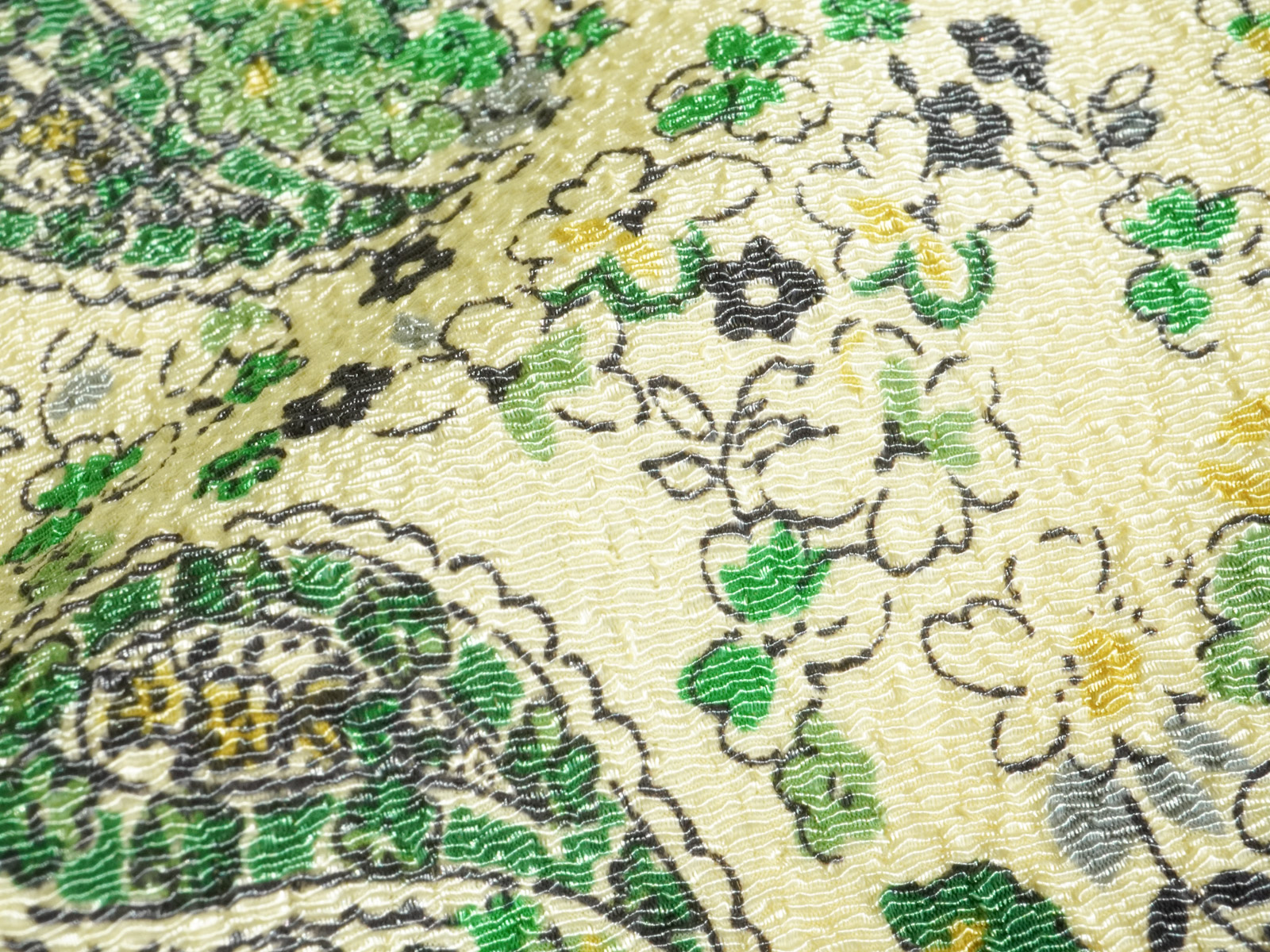 KKP2338 [ D/#HM-89 ]Printed Polyester Chirimen