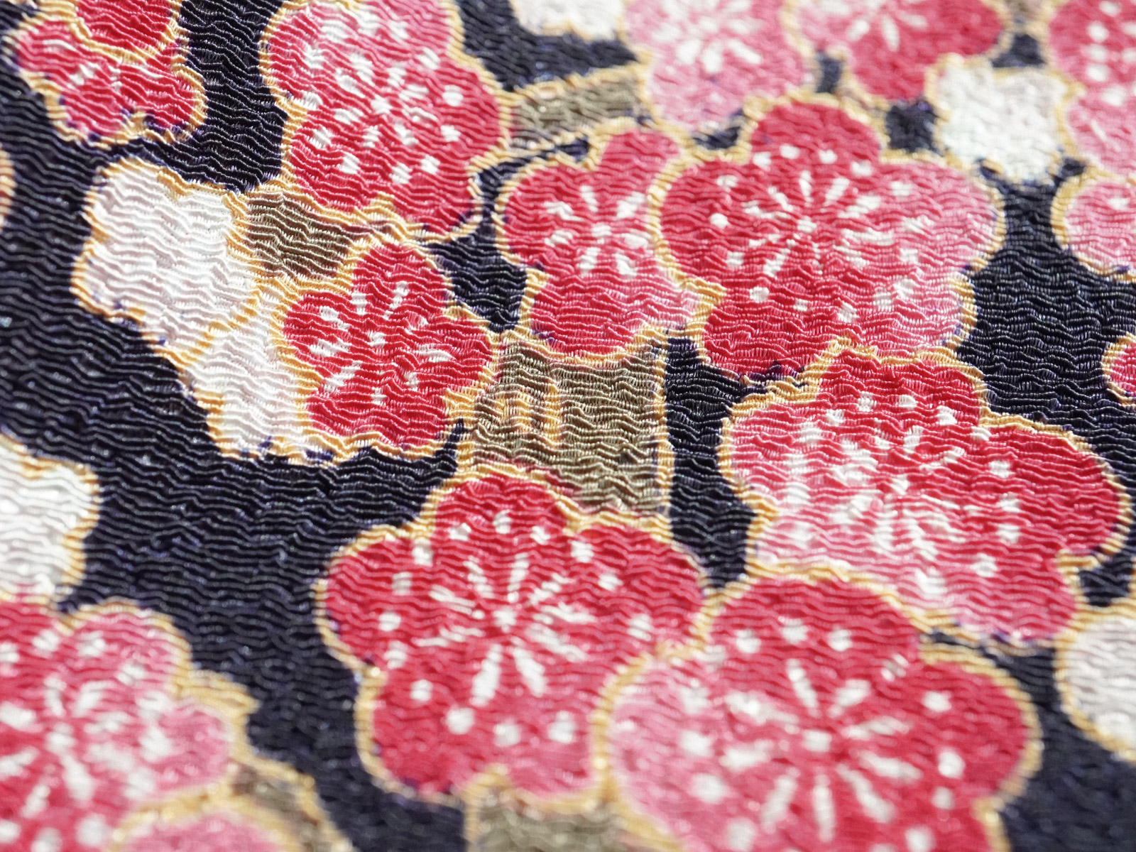 KKP2338 [ D/#小春梅 ]二越ちりめん®多色プリント