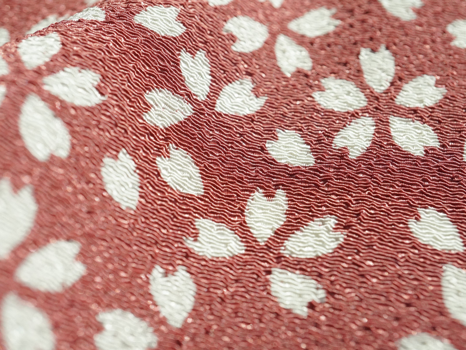 KKP3338 [ D/#花桜 ]二越ちりめん®単色プリント