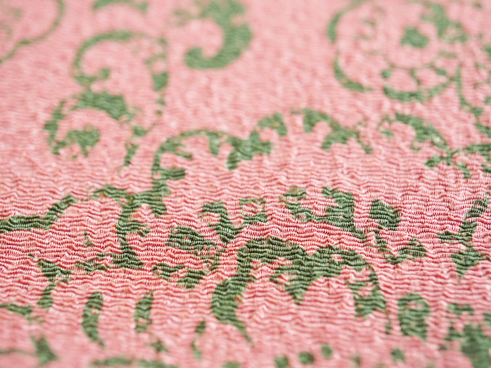 KKP3338 [ D/#166 ]二越ちりめん®単色プリント