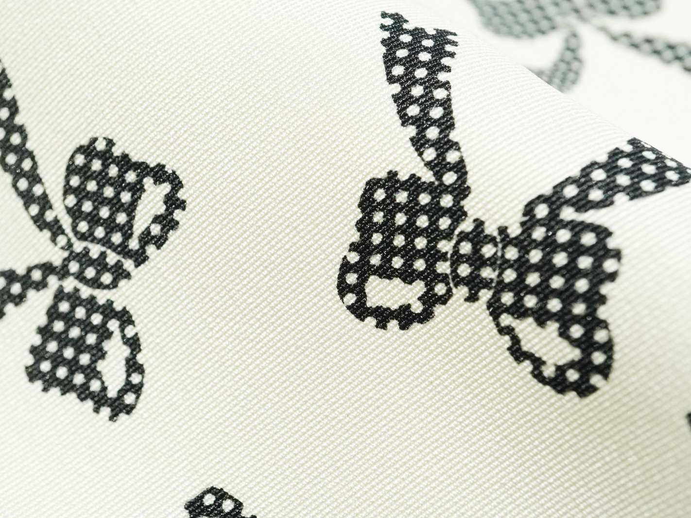 KKP7711 [ D/#43 ]Printed Polyester Light Grosgrain
