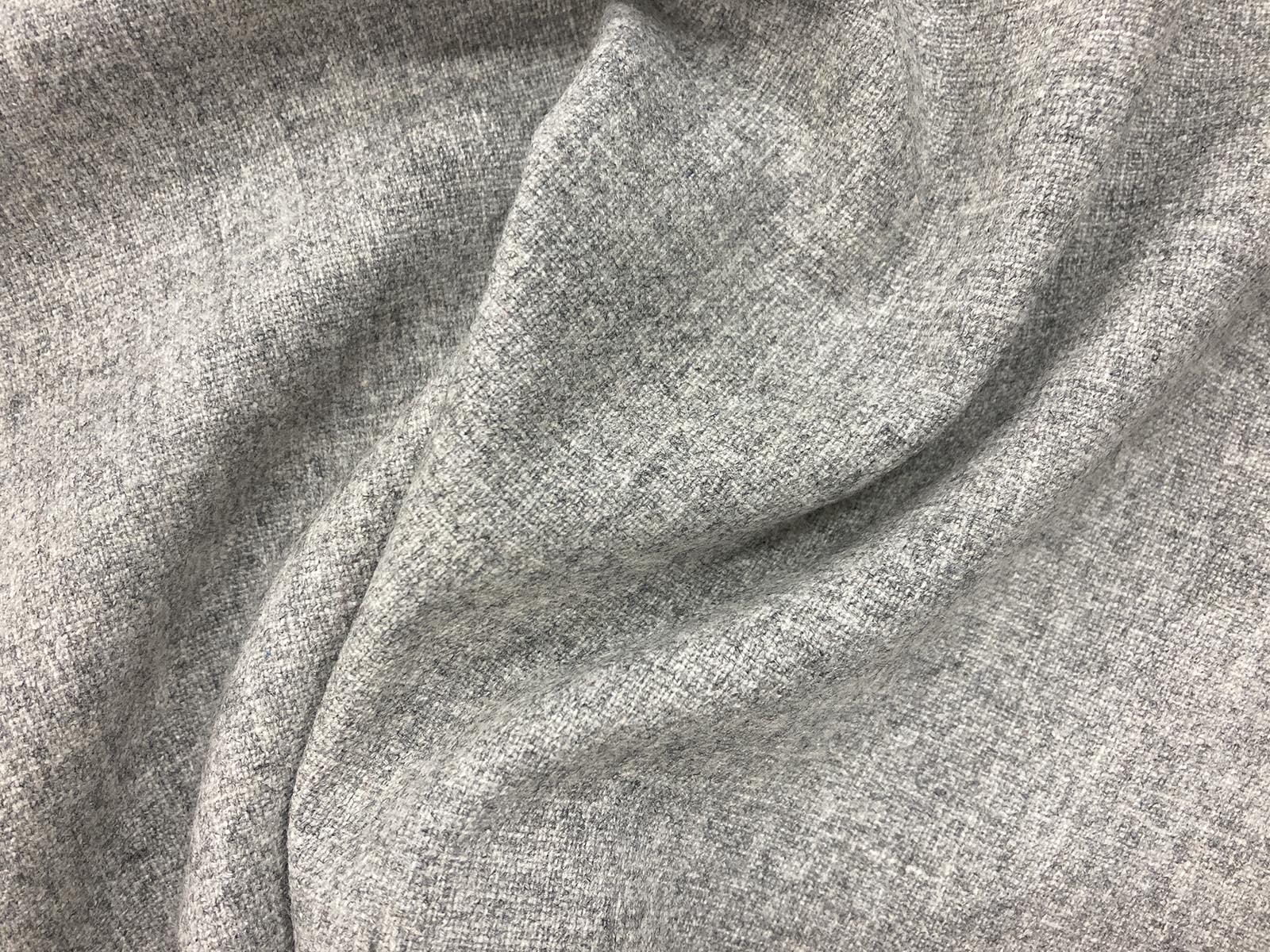 KKW2160-W [ D/#1 ]Dyed Upcycled Wool Polyester Pu Stretch Flannel