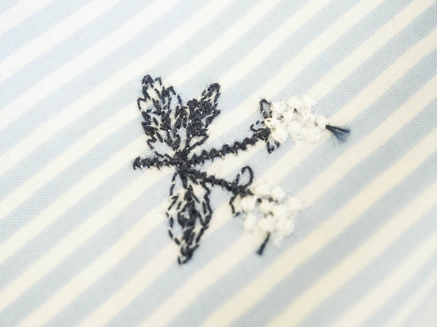 KPL604SS [ D/#853 ]Embroidery on Printed Lawn