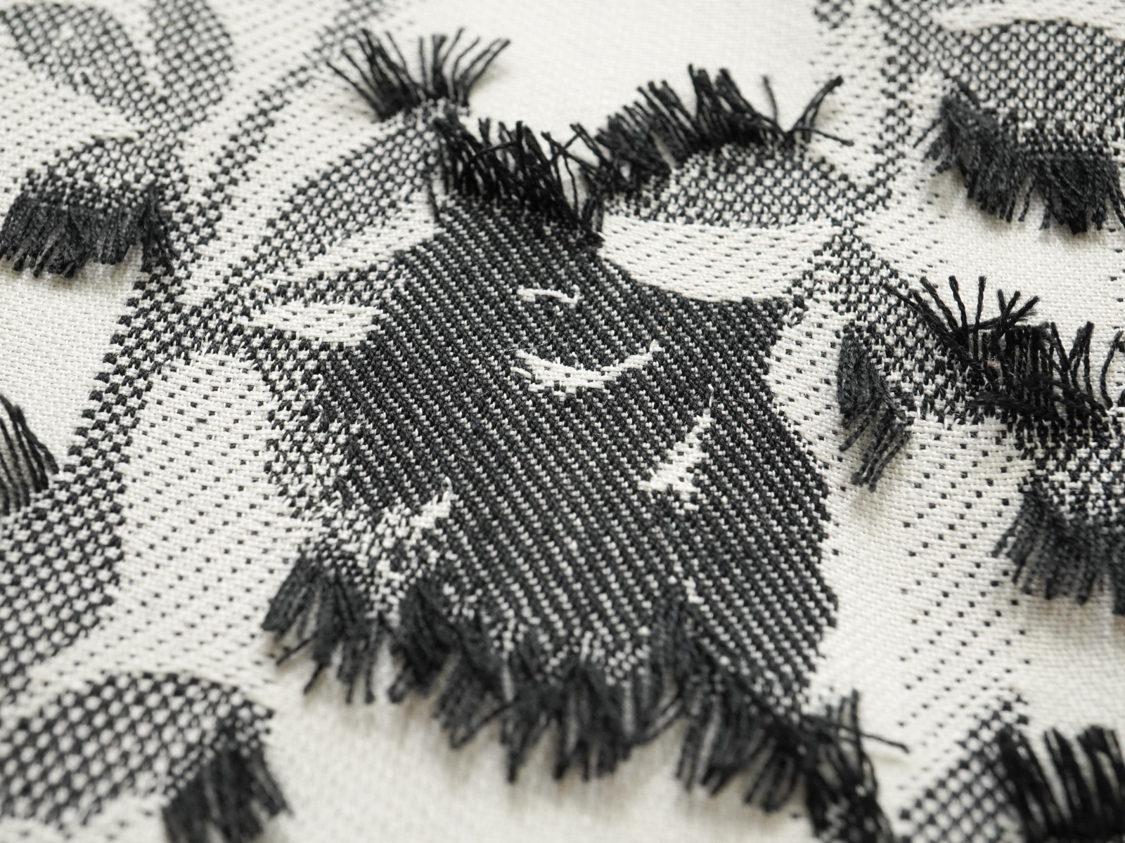 KYC849 [ D/#10 ]Yarn Dyed Polyester Cotton Cut Jacquard