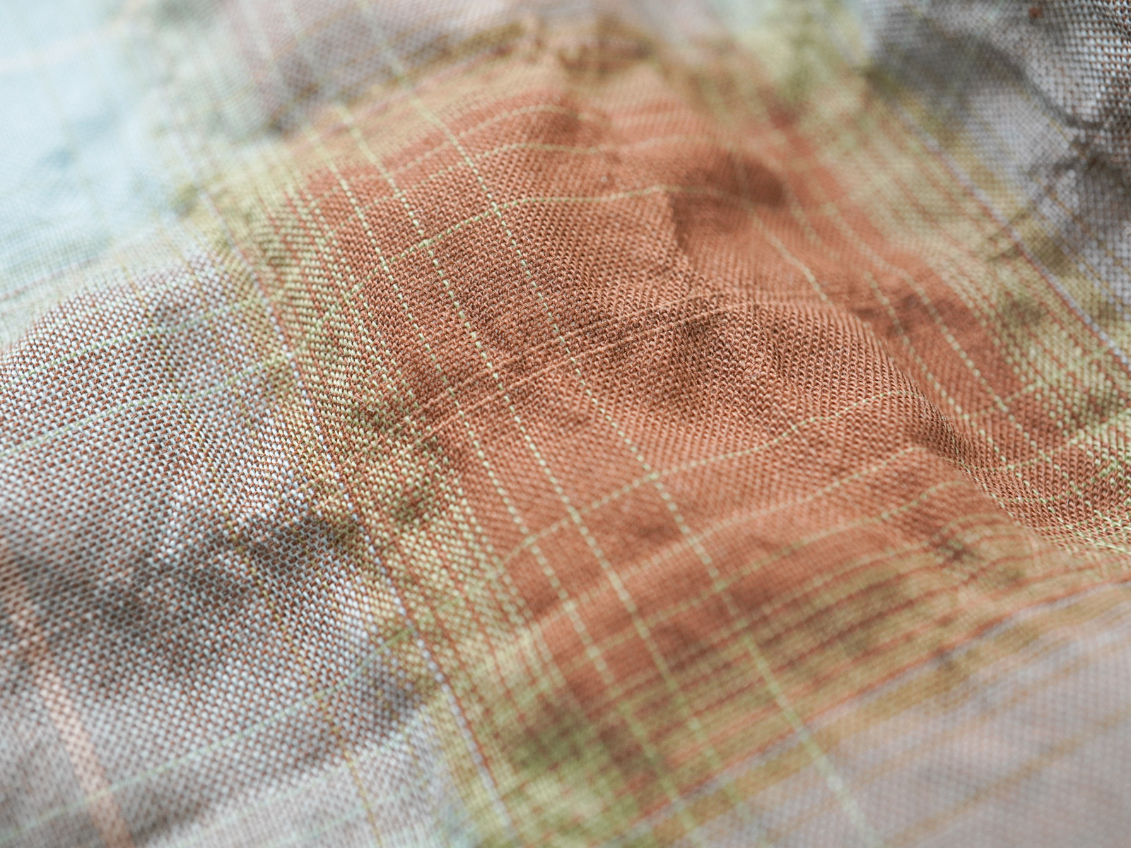 KYC921 [ D/#C-3 ]Yarn Dyed Cotton Tencel Shirring