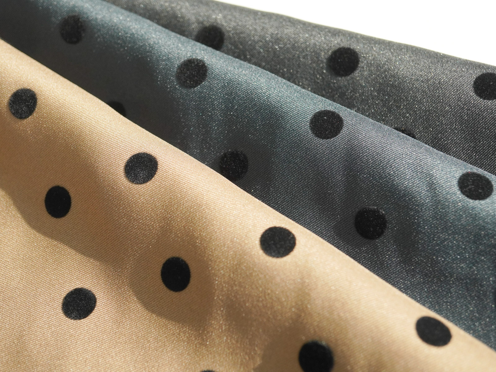 KF3438 [ D/#Ｆ-3112 ]Flock Printed Polyester Wooly Stretch Viyella