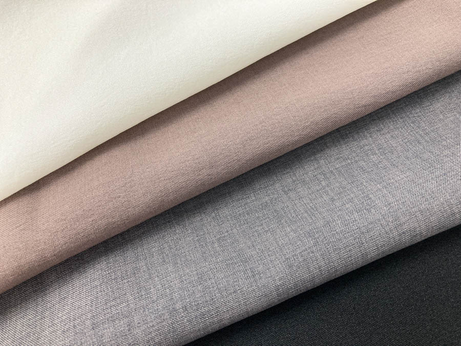 KKF1575SY-W Dyed Polyester Matte Stretch Fabric Vintage Finish