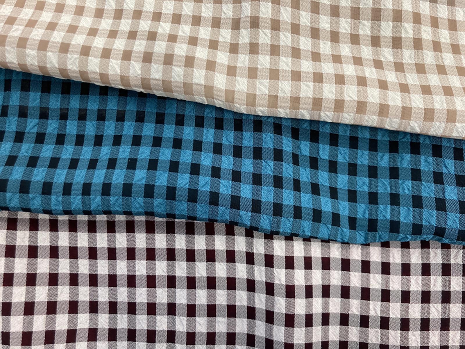 KKF4030 [ D/#Ｋ630 ]Dyed Polyester Plaid Sucker