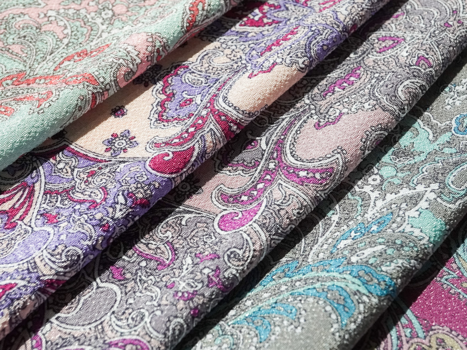 KKP2338 [ D/#B-110 ]Printed Polyester Chirimen