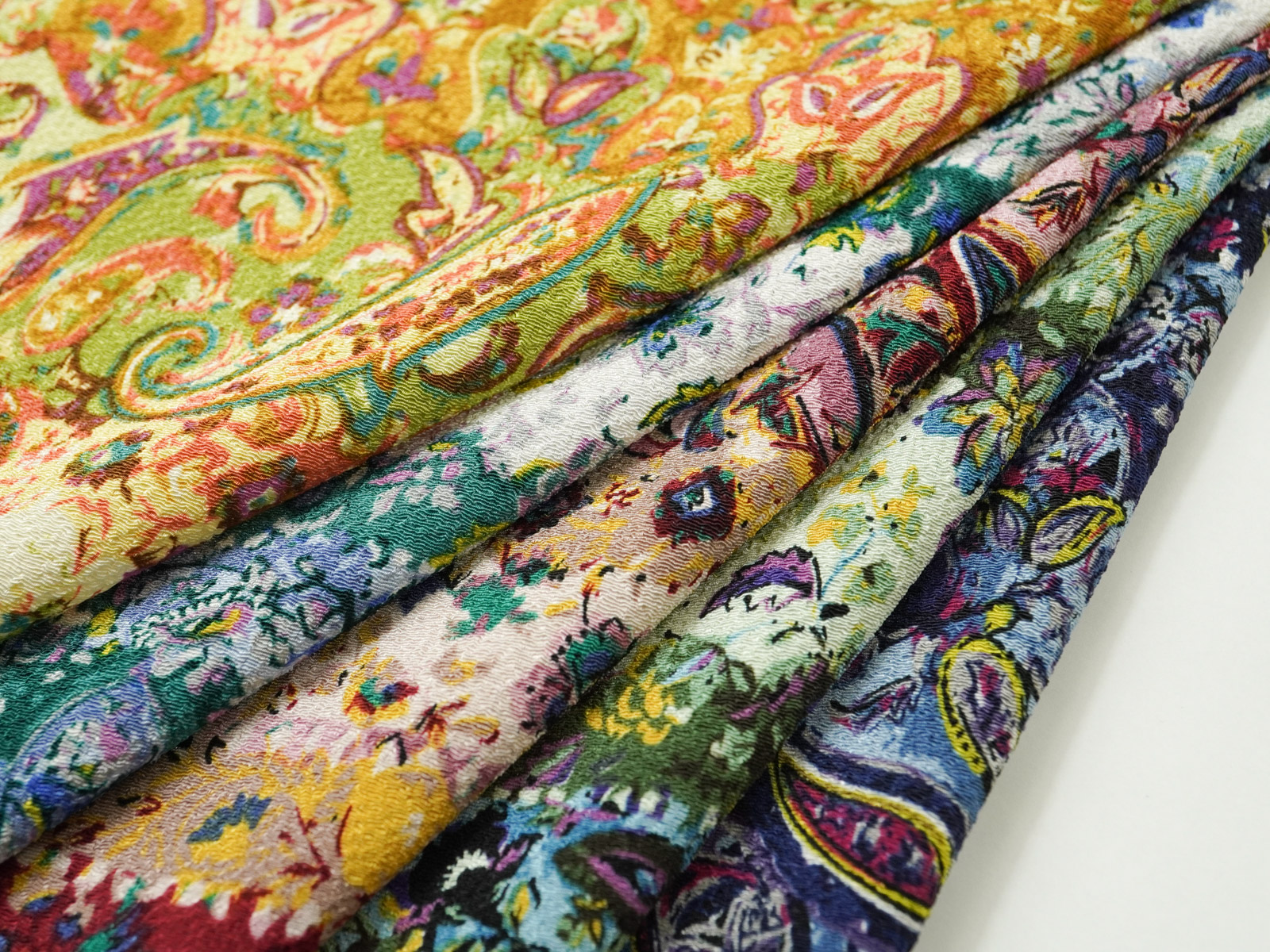 KKP2338 [ D/#B-111 ]Printed Polyester Chirimen