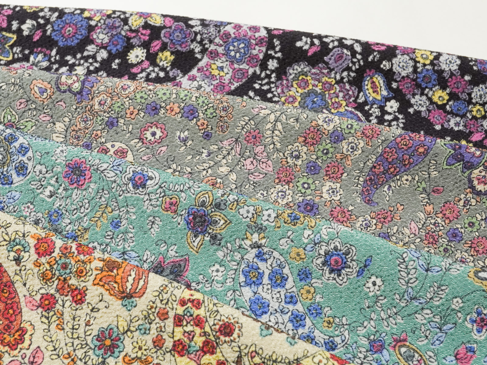 KKP2338 [ D/#B-305 ]Printed Polyester Chirimen
