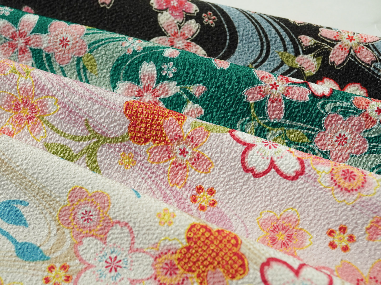 KKP2338 [ D/#HM-116 ]Printed Polyester Chirimen