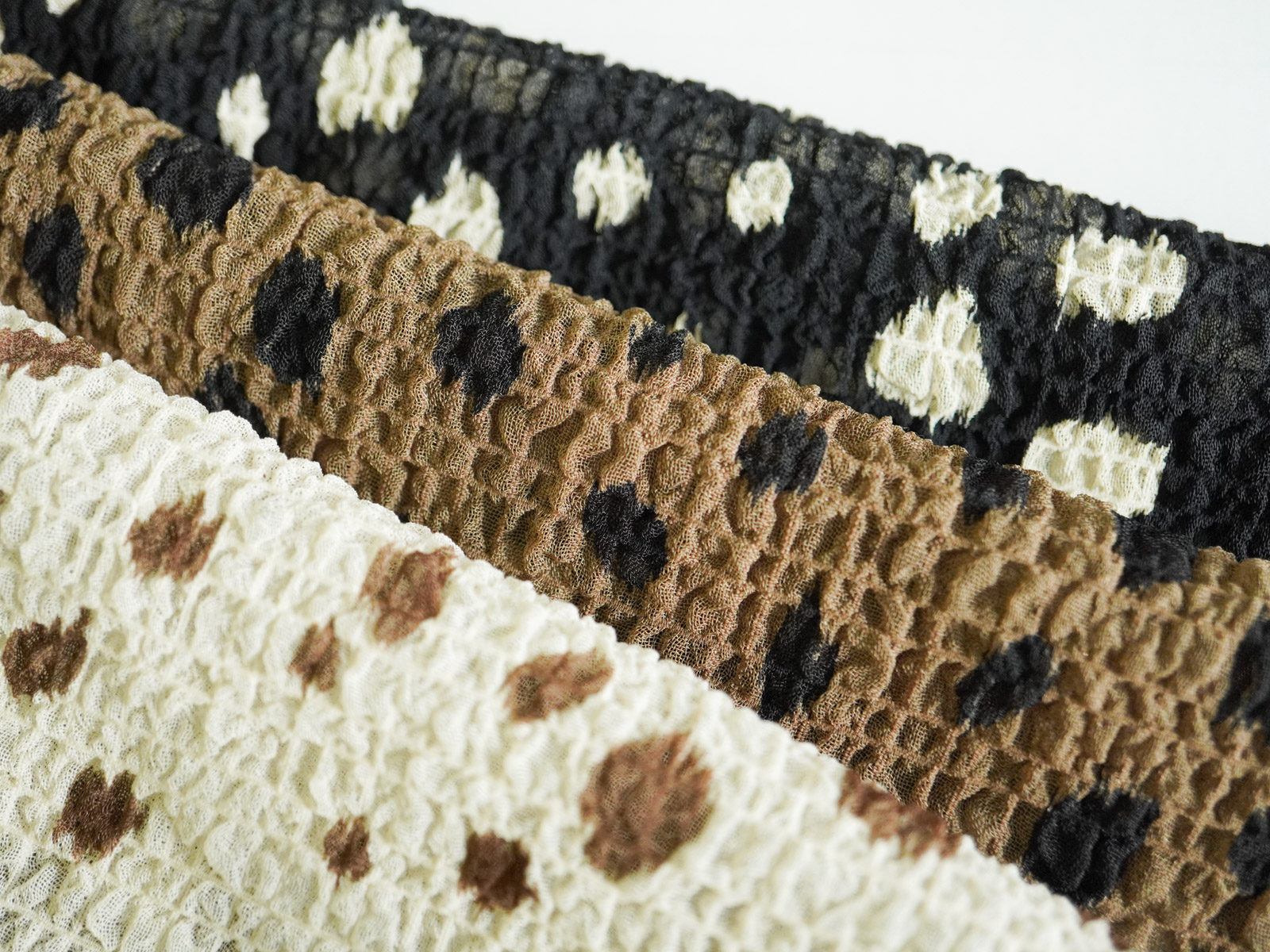 KKP3066 [ D/#66 ]ストレッチシアーサッカー単色プリント