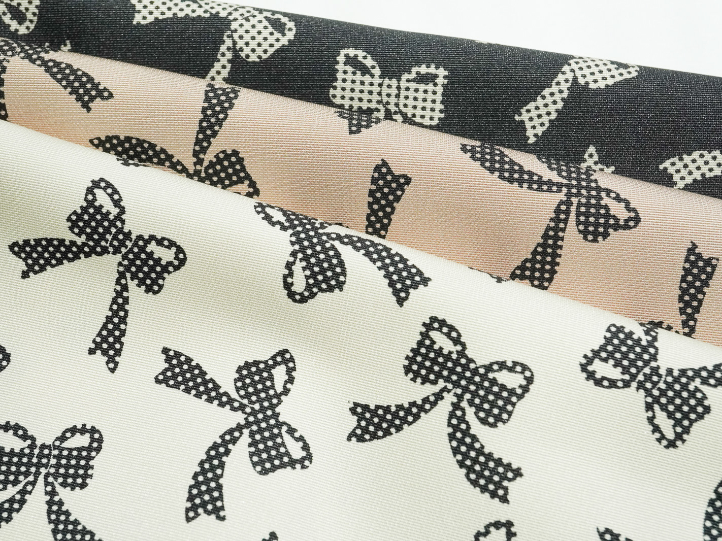 KKP7711 [ D/#43 ]Printed Polyester Light Grosgrain