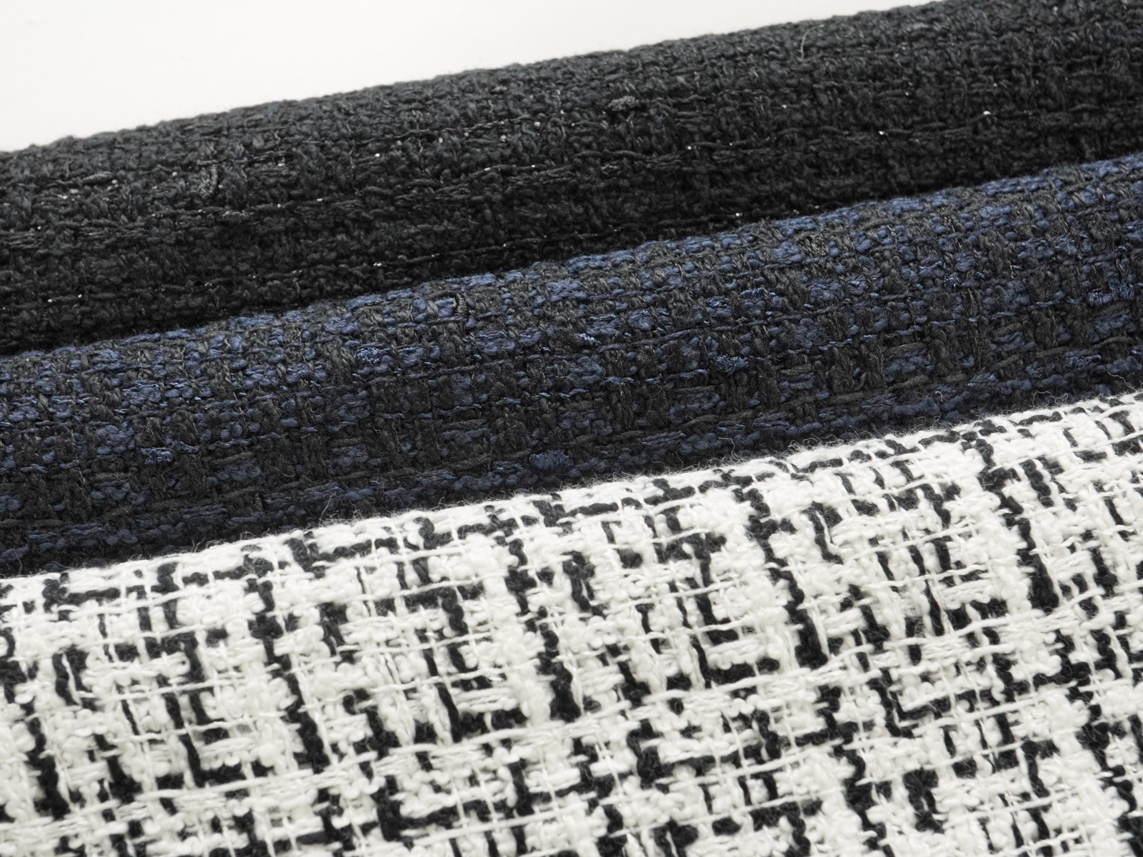 KKW2031-W Yarn Dyed Cotton Rayon Polyester Nylon Premium Fancy Tweed