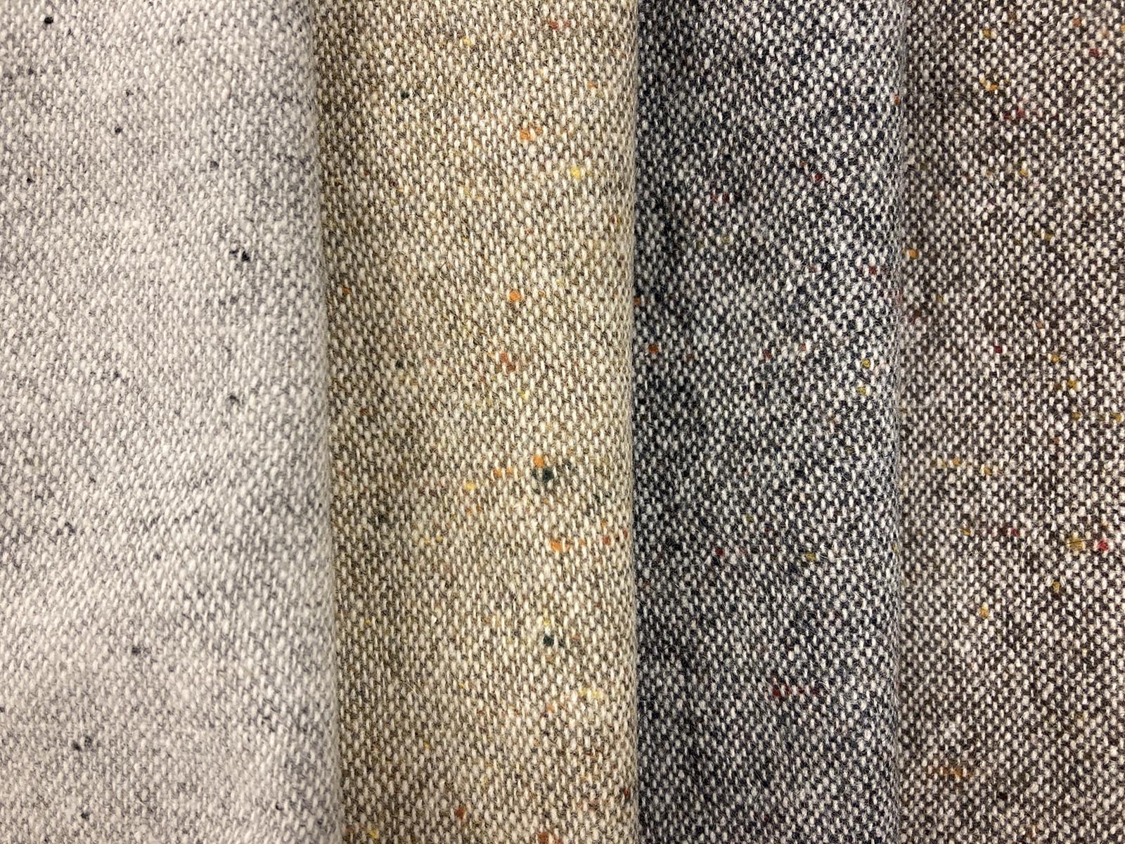 KKW2062-W Dyed Recycled Wool Polyester Mix Tweed