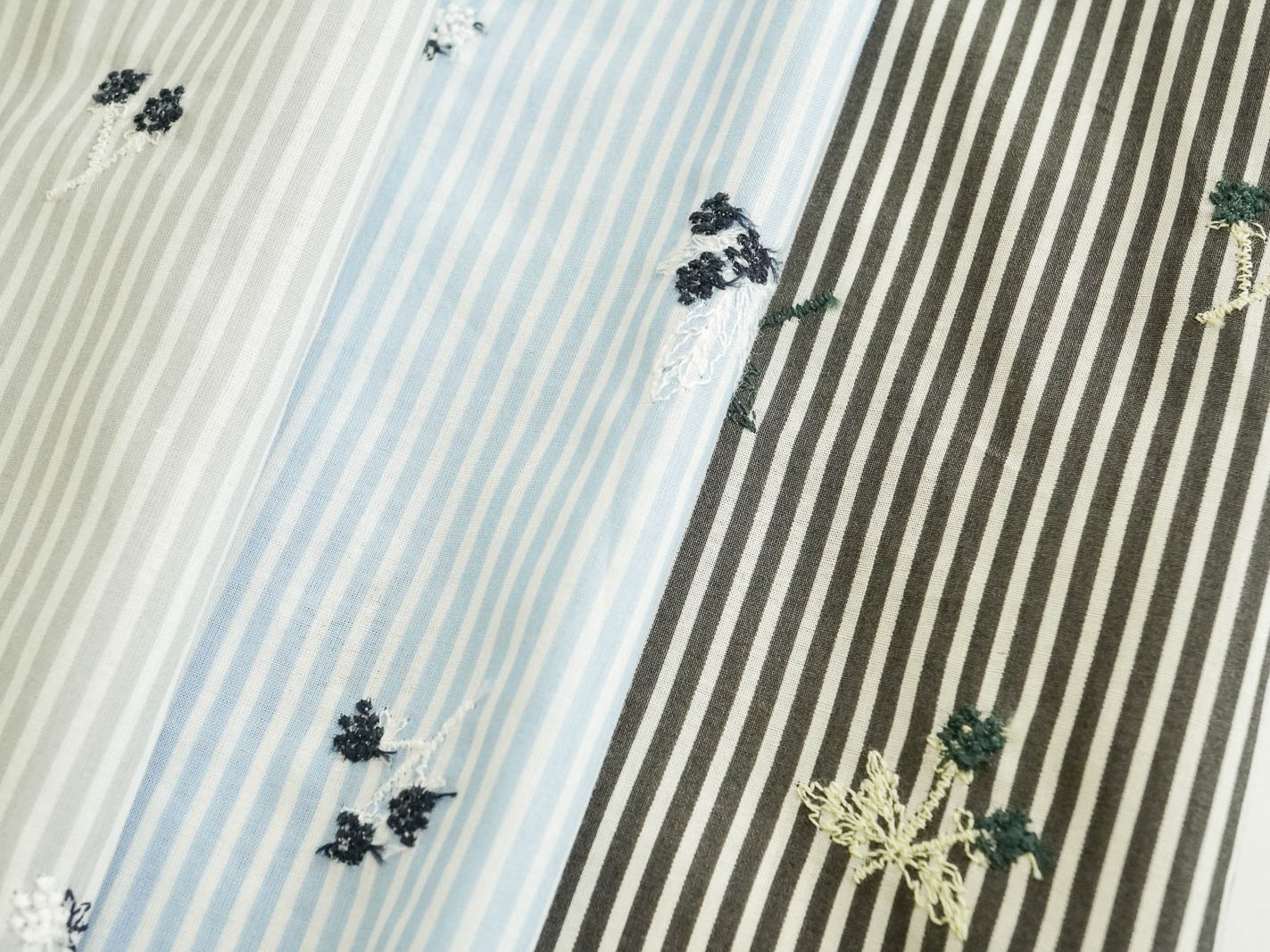 KPL604SS [ D/#853 ]Embroidery on Printed Lawn