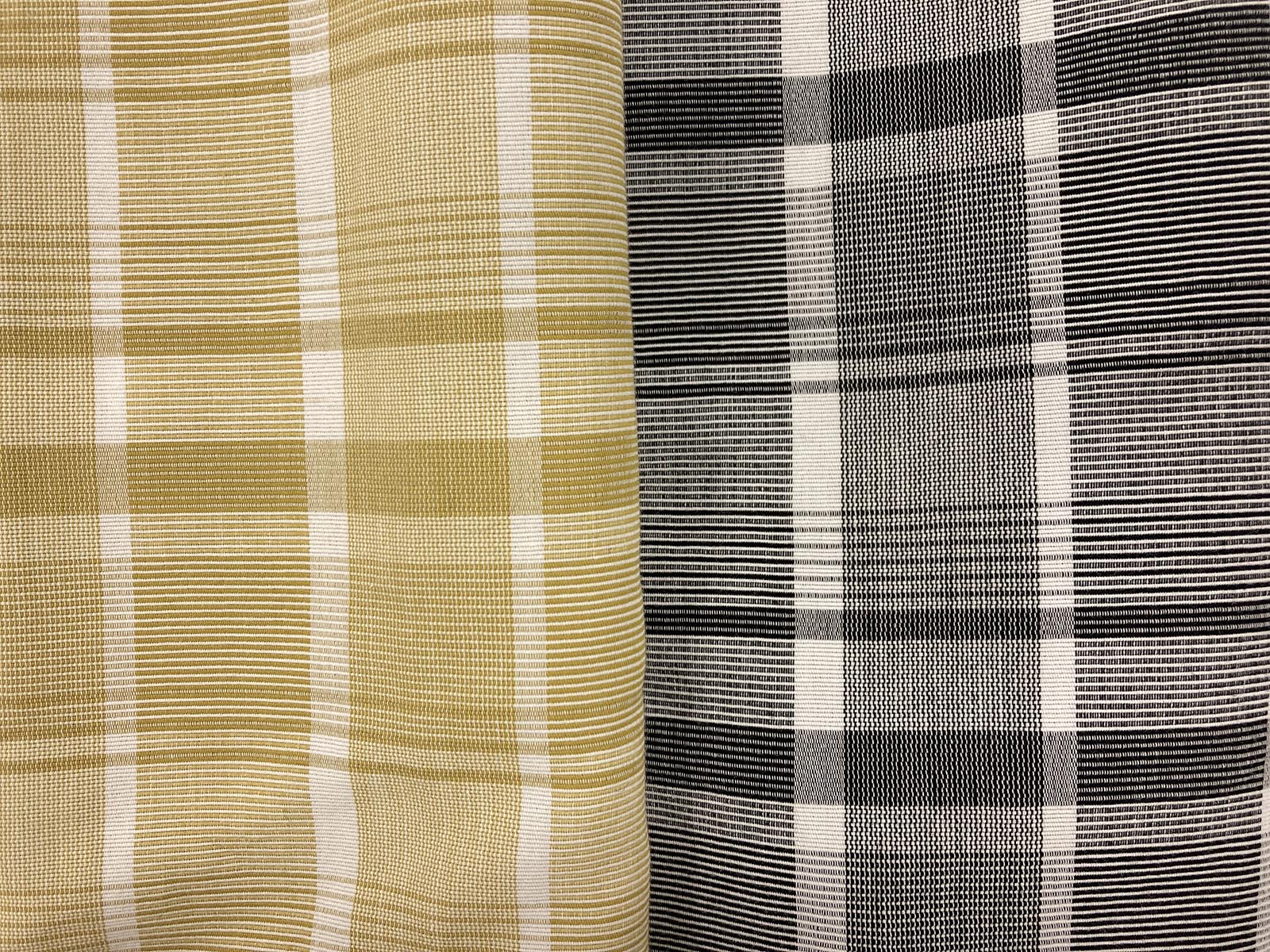 KYC219 [ D/#2 ]Yarn Dyed Cotton Washi Stripe / Plaid