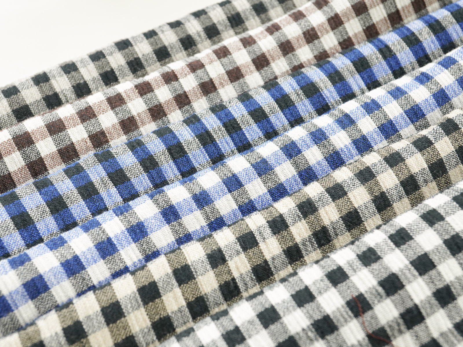 KYC465 [ D/#2 ]Yarn Dyed Cotton Yoroke Stripe / Plaid