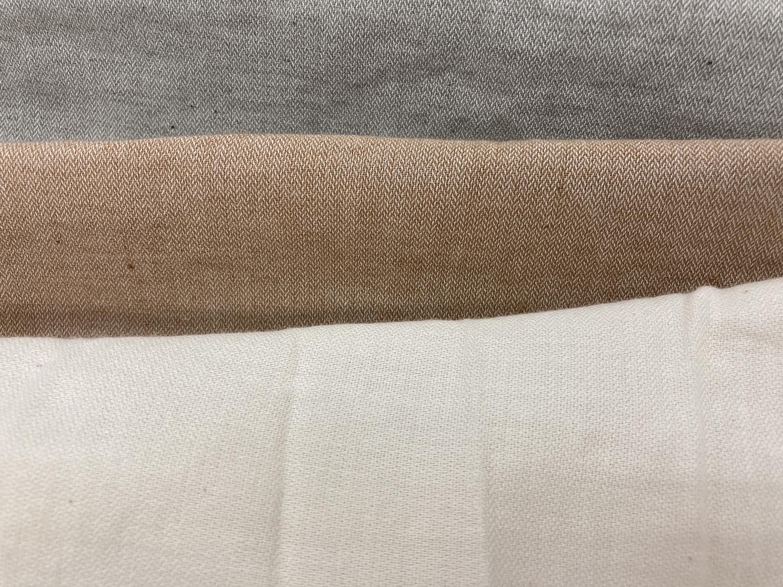 KYC643-W Non-Dyed Organic Cotton Herringbone