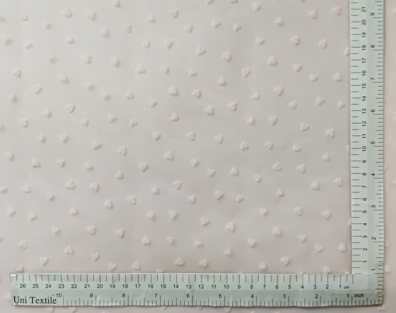 KF4004 [ D/#9892 ]Flock Printed Polyester Creamy Organza