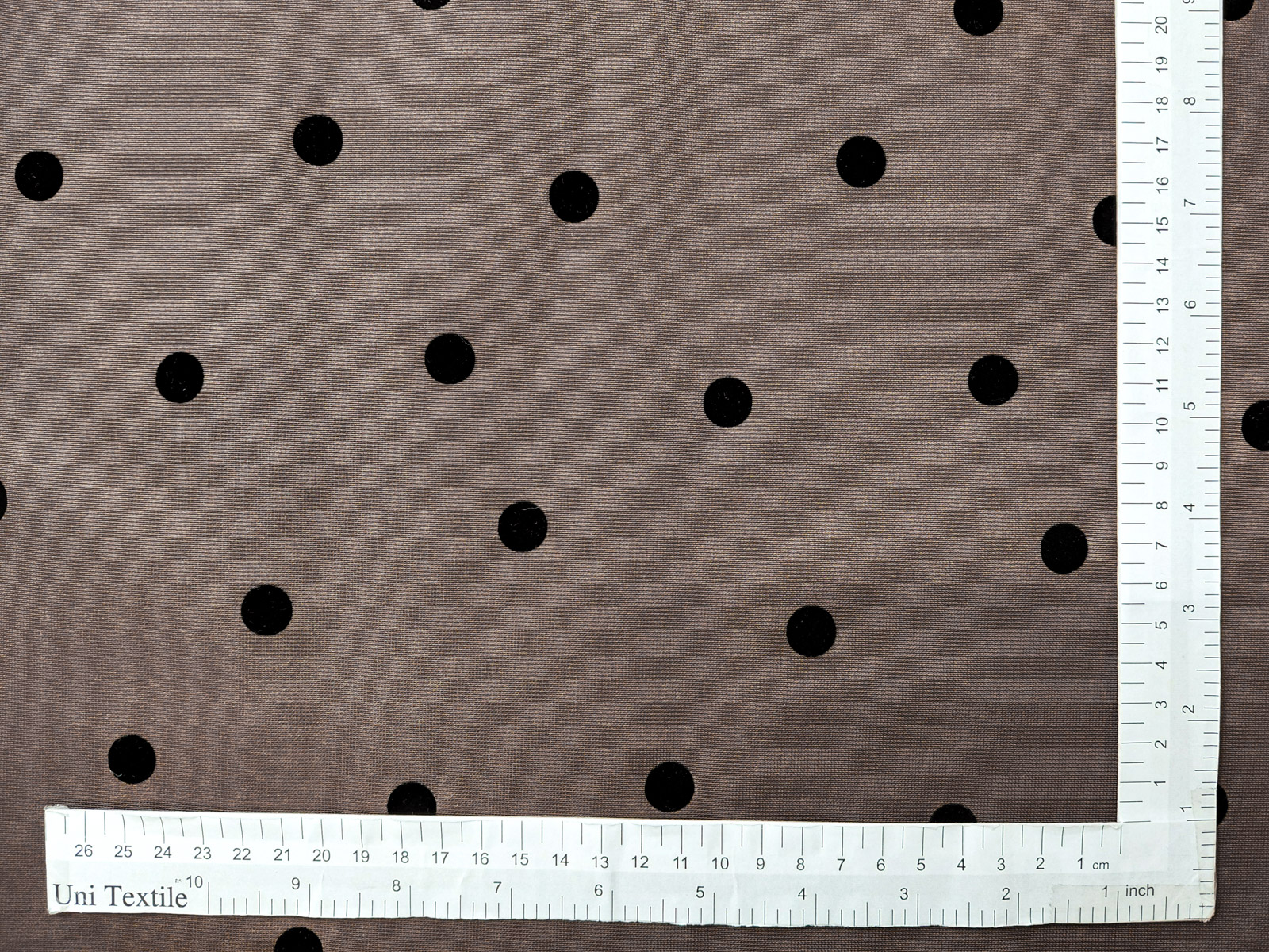 KF7711 [ D/#F-3136 ]Flock Printed Polyester Light Grosgrain