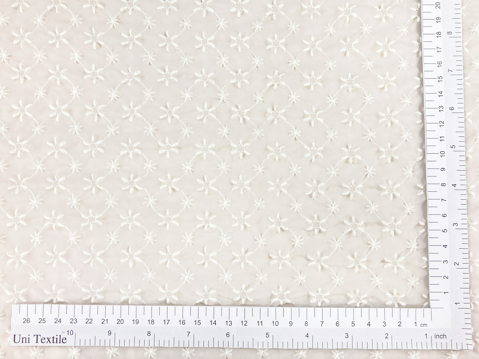 KFL7573 [ D/#E-3 ]７５ｄシフォン刺繍