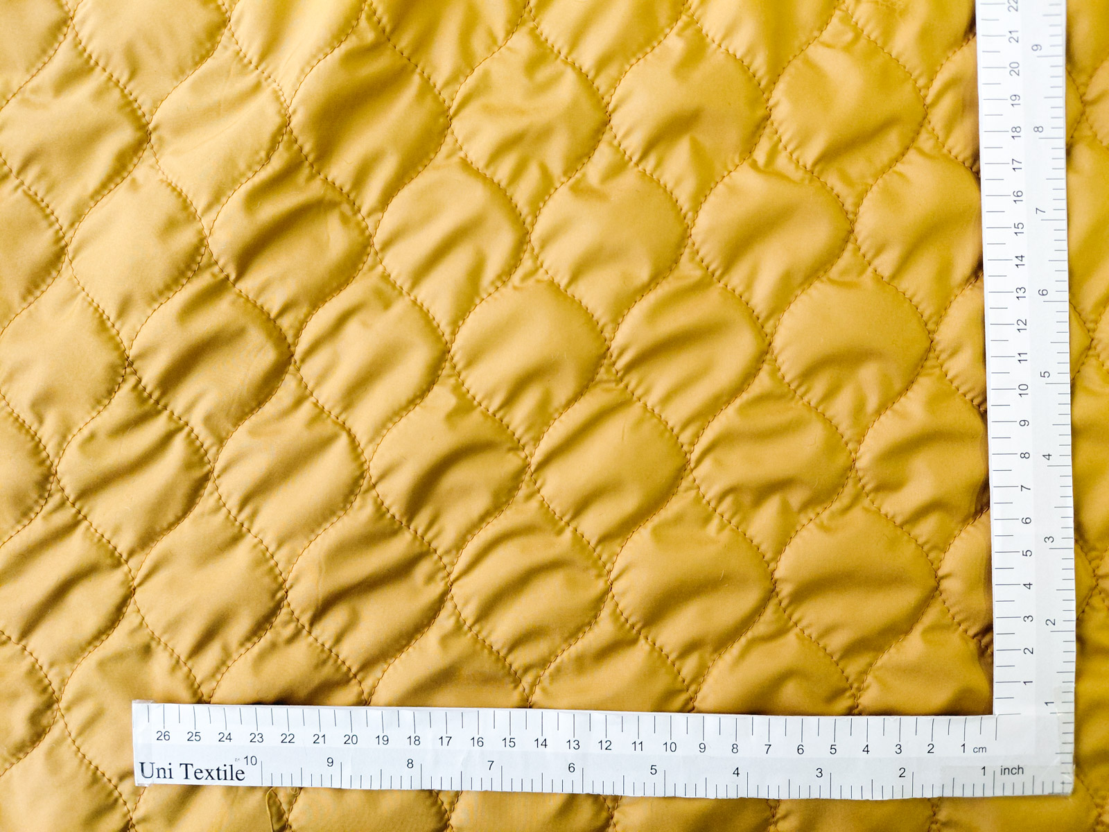 KFQ7109-W [ D/#1 ]マイクロタフタトリコットメッシュ２層キルティング加工