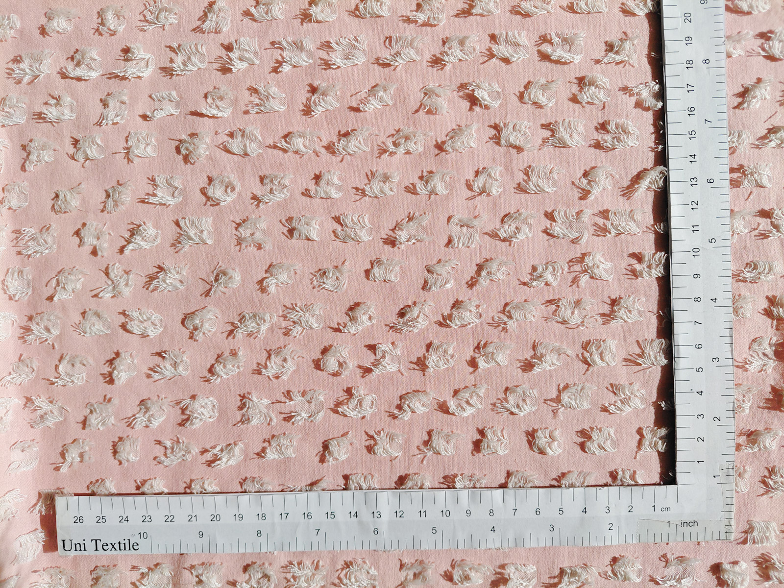 KKC837 [ D/#5 ]Dyed Cotton Polyester Fuzzy Jacquard