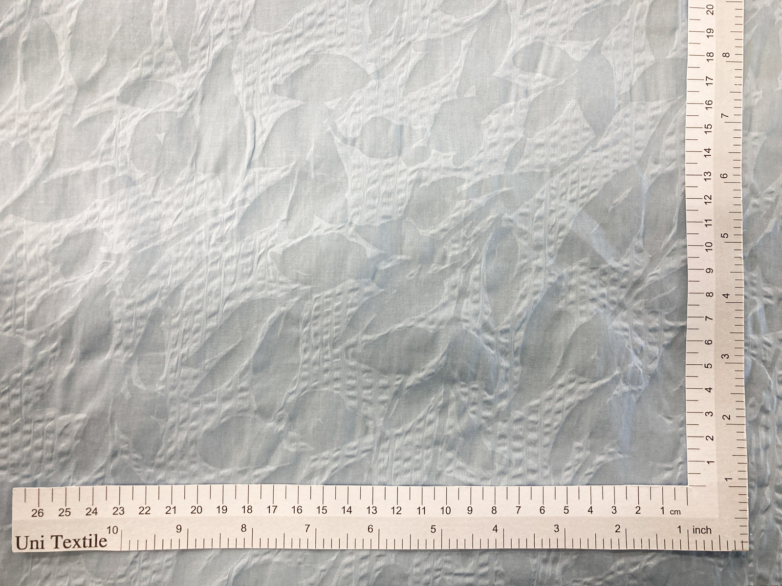 KKC858OMW [ D/#1 ]Dyed Cotton 80 Lawn Organza Wrinkle Finish