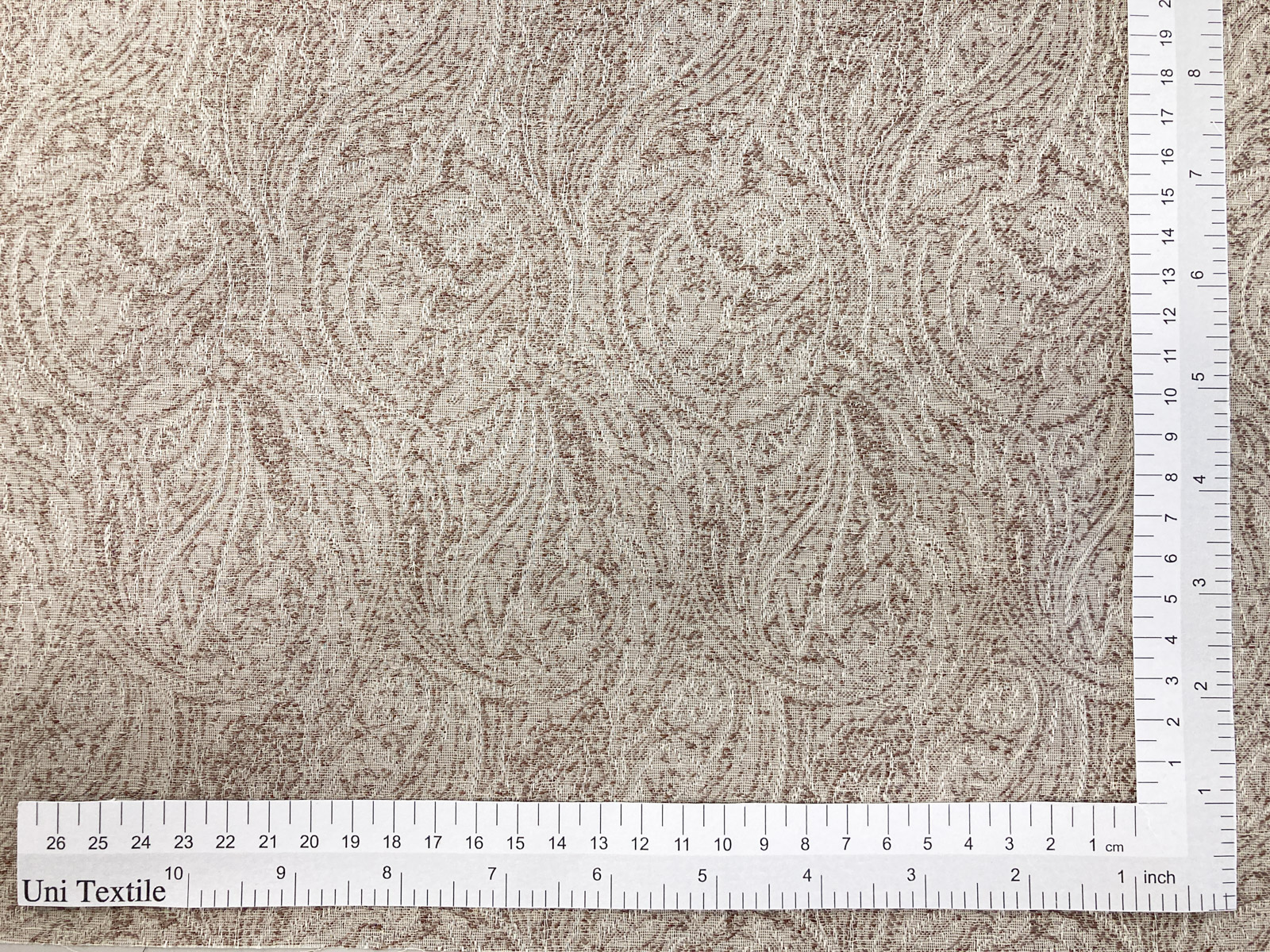 KKF3310-W [ D/#1Y ]Dyed Polyester 30d Linen-like Jacquard